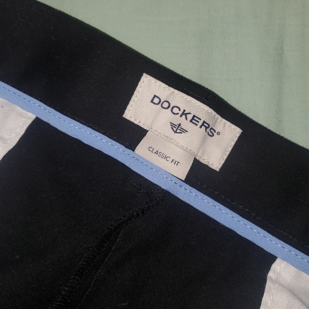 Men's black Dockers 40×30